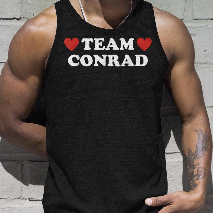 Team Conrad I Love Conrad I Heart Conrad Tank Top Gifts for Him