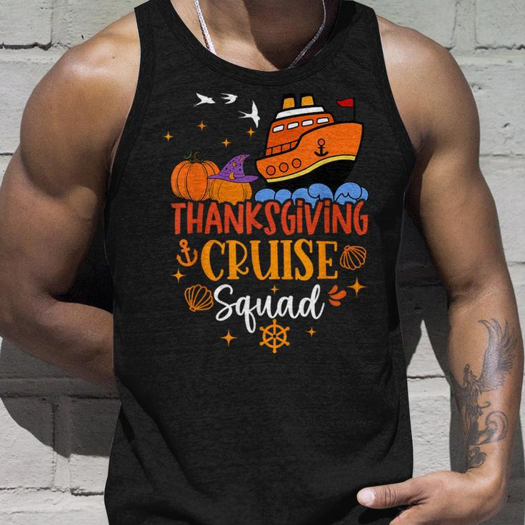 Thanksgiving Family Cruise Squad 2023 Pumpkin Vacation Trip Tank Top Gifts for Him