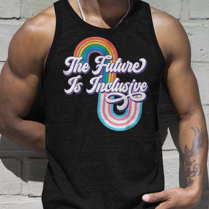 The Future Inclusive Lgbt Rights Transgender Trans Pride Unisex Tank Top Gifts for Him