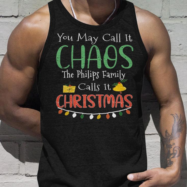 The Philips Family Name Gift Christmas The Philips Family Unisex Tank Top Gifts for Him