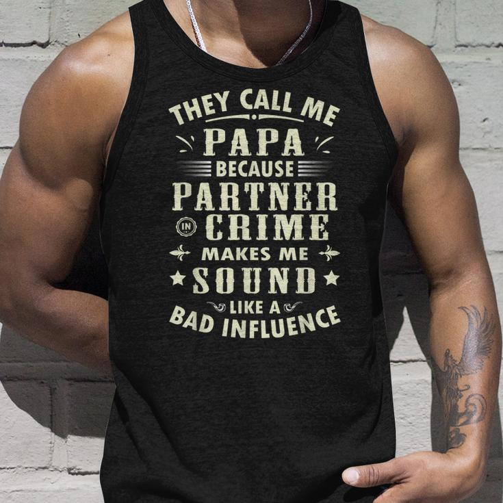 They Call Me Papa Because Partner In Crime Classic Unisex Tank Top Gifts for Him