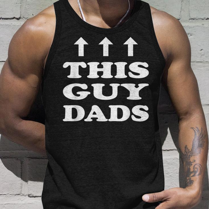 This Guy Dads Father Dad New Parent Unisex Tank Top Gifts for Him
