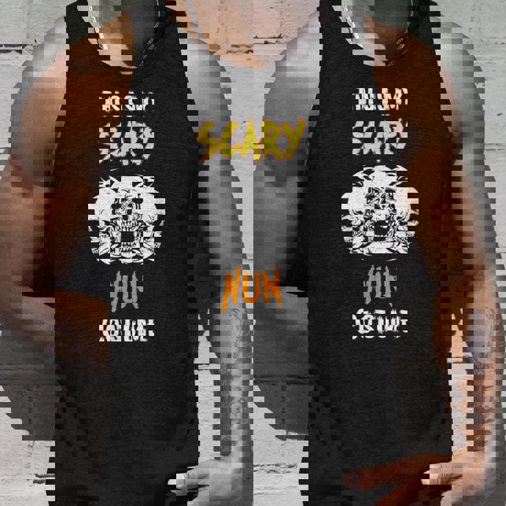 This Is My Scary Nun Costume Unisex Tank Top Gifts for Him
