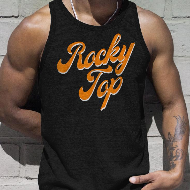 Tn Rocky Top Retro Tennessee Saturday Outfit Tank Top Gifts for Him
