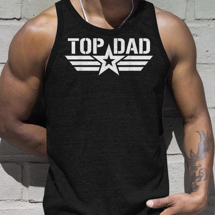 Top Dad Gifts Fathers Day For Daddy Dad Retro Patriotic Unisex Tank Top Gifts for Him