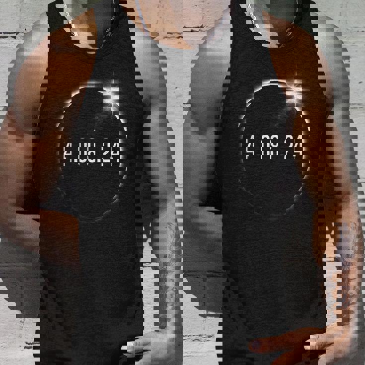 Totality 04082024 Total Solar Eclipse April 8 2024 Eclipse Unisex Tank Top Gifts for Him