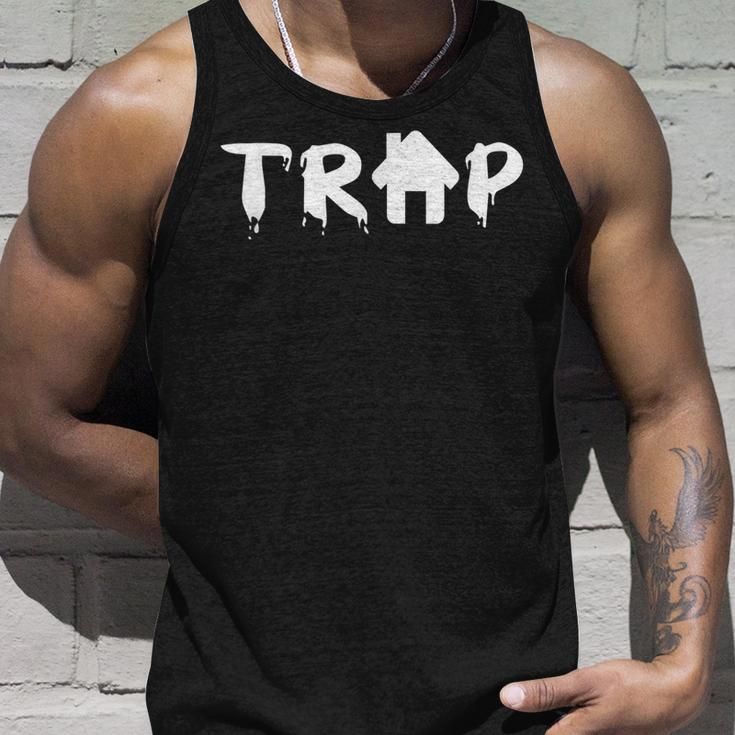 Trap House Edm Rave Festival Costume Outfit Dance Music Gift For Women Unisex Tank Top Gifts for Him