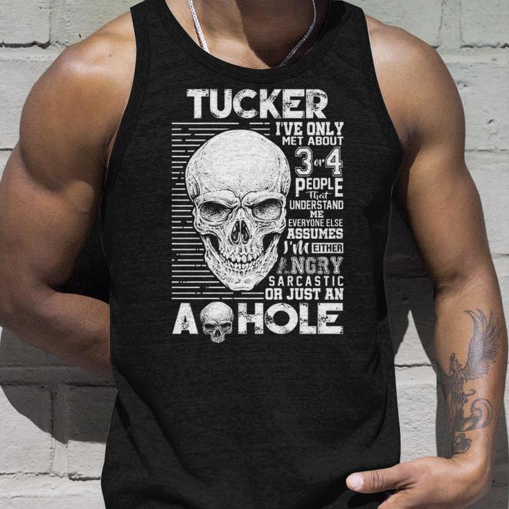 Tucker Name Gift Tucker Ively Met About 3 Or 4 People Unisex Tank Top Gifts for Him