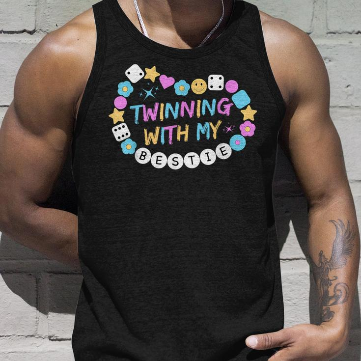 Twin Matching Twins Day Friend Twinning With My Bestie Twin Tank Top Gifts for Him