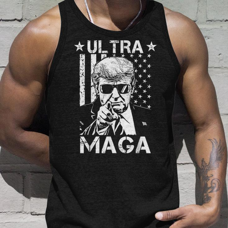 Ultra Maga Great Maga King Pro Trump King Tank Top Gifts for Him