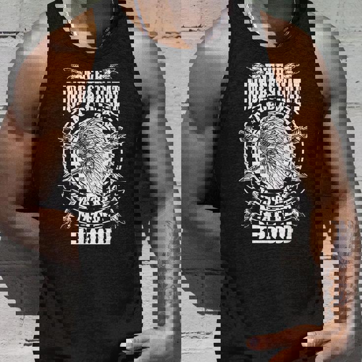 Never Underestimate An Old Native American Men Native American Tank Top Gifts for Him