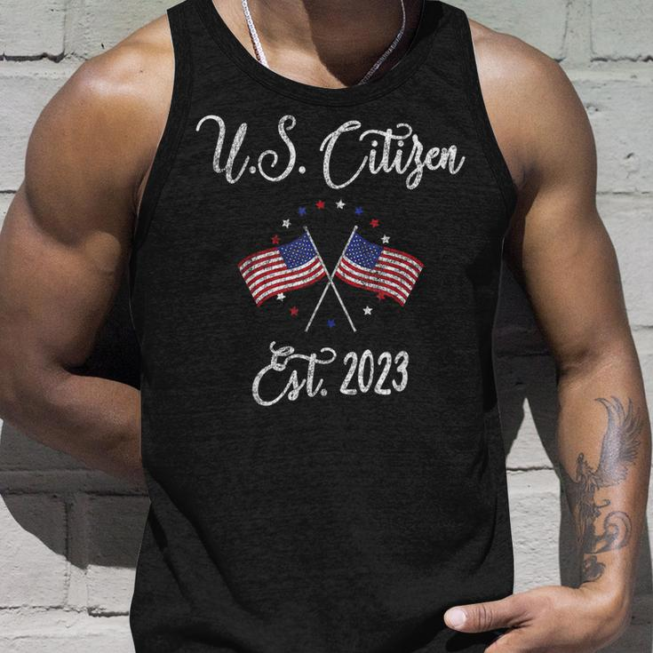 Us Citizen 2023 New American Citizenship Celebration Tank Top Gifts for Him