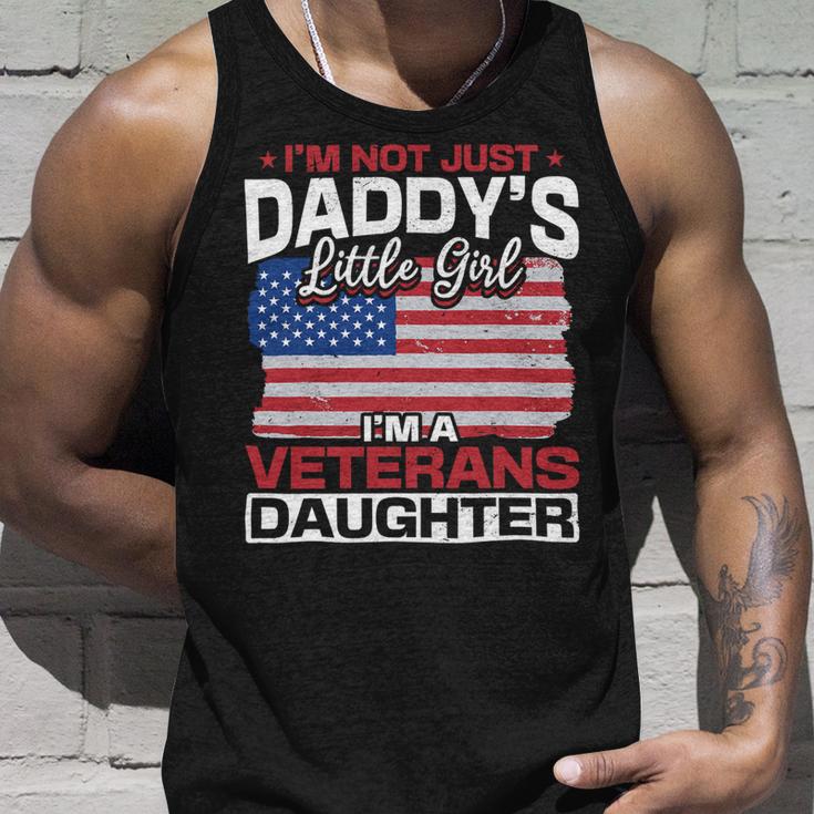 Us I´M Not Just Daddys Little Girl I´M A Veterans Daughter 158 Unisex Tank Top Gifts for Him