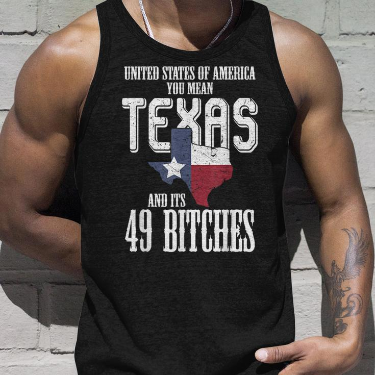 Usa Flag United States Of America Texas Texas And Merchandise Tank Top Gifts for Him