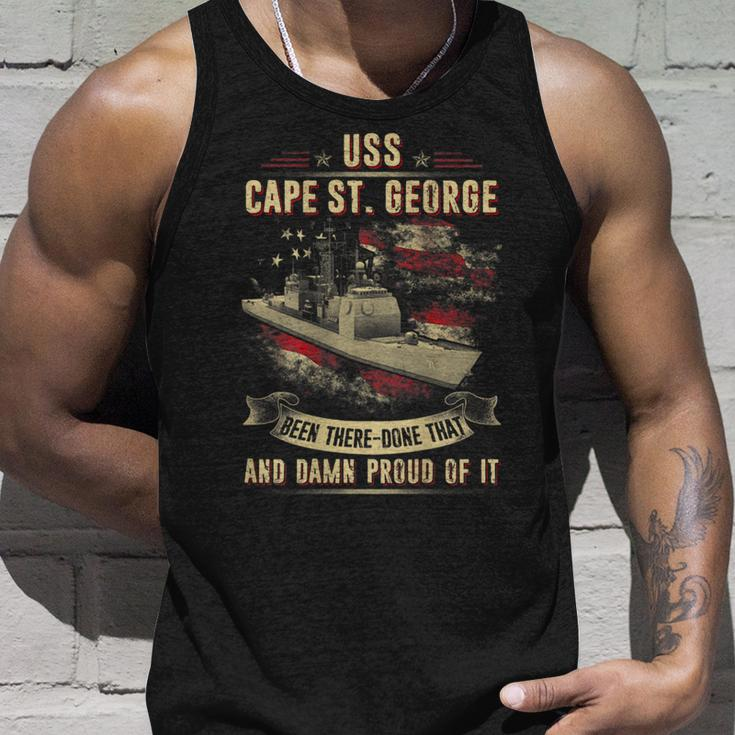 Uss Cape St George Cg71 Unisex Tank Top Gifts for Him