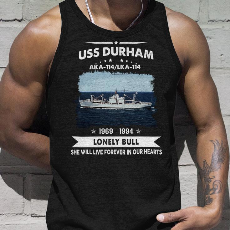 Uss Durham Lka 114 Unisex Tank Top Gifts for Him