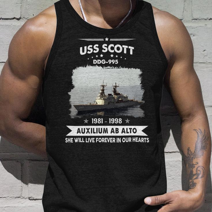 Uss Scott Ddg 995 Unisex Tank Top Gifts for Him