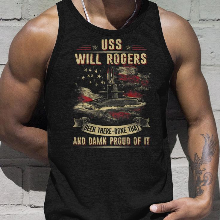 Uss Will Rogers Ssbn659 Unisex Tank Top Gifts for Him
