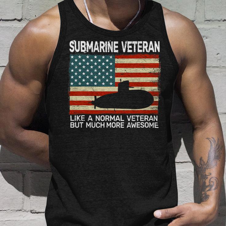 Veteran Vets Usa Flag Submarine Veteran For Men And Submarine For Men 1 Veterans Unisex Tank Top Gifts for Him