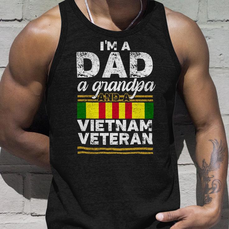 Veteran Vets Vintage Dad Grandpa Vietnam Veteran Shirt Funny Men Gifts Veterans Unisex Tank Top Gifts for Him