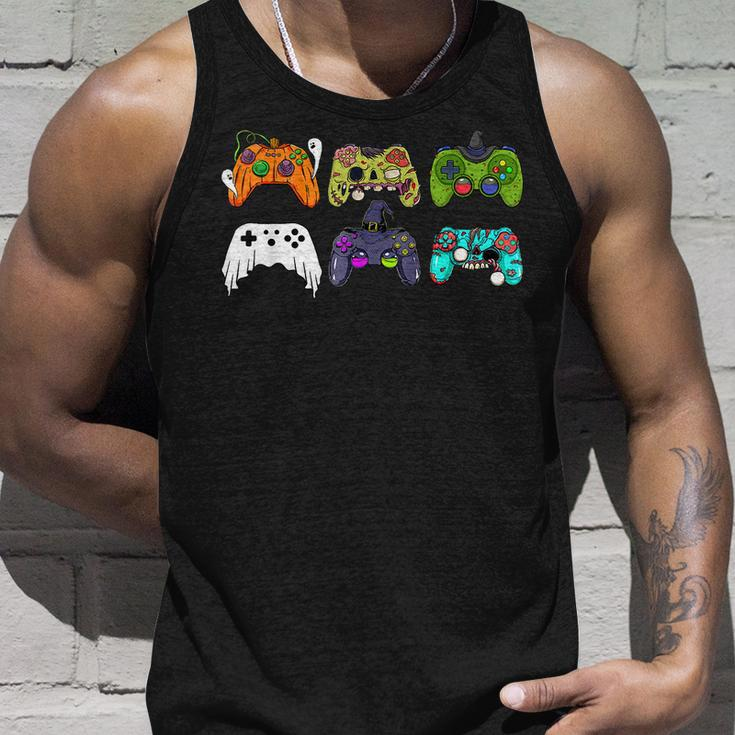 Video Gaming Controllers Game Halloween Gamer Boys Tank Top Gifts for Him