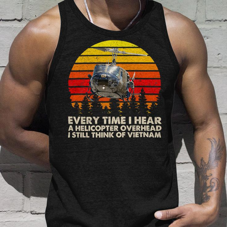 Vietnam War Veterans I Still Think Of Vietnam Memorial Day 39 Unisex Tank Top Gifts for Him