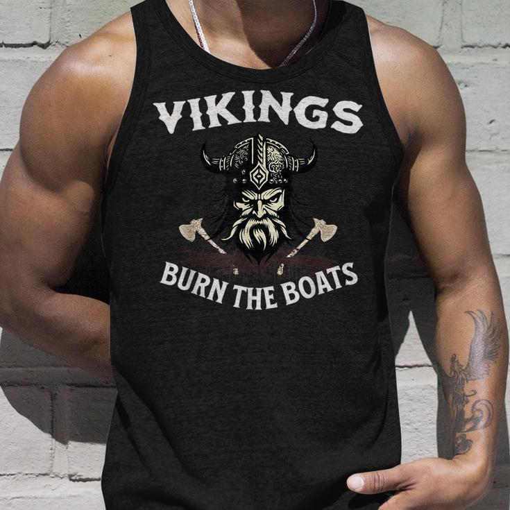 Vikings High School College Sports Motivation Unisex Tank Top Gifts for Him