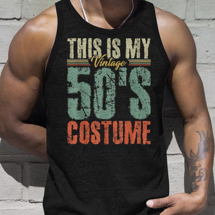 Vintage 50S Costume 50S Outfit 1950S Fashion 50 Theme Party Tank Top Gifts for Him
