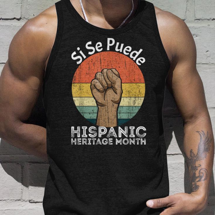 Vintage Hispanic Pride National Hispanic Heritage Month Tank Top Gifts for Him