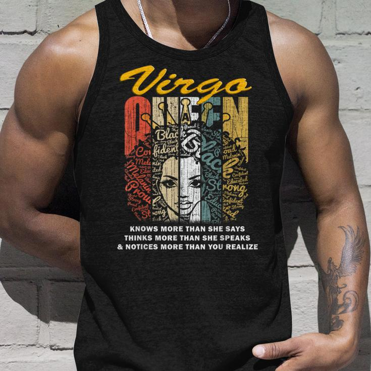 Virgo Queen Birthday Knows More Than She Says Tank Top Gifts for Him
