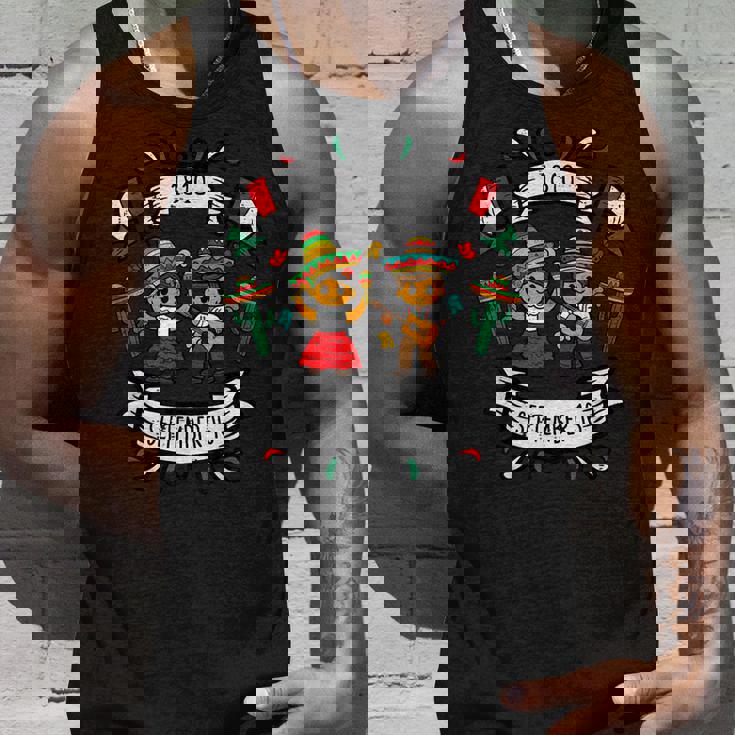 Viva Mexico September 16 1810 Mexican Independence Day Tank Top Gifts for Him