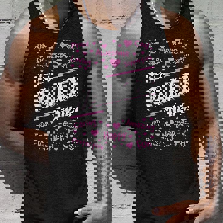 Walker Surname Last Name Its A Walker Thing Last Name Tank Top Gifts for Him