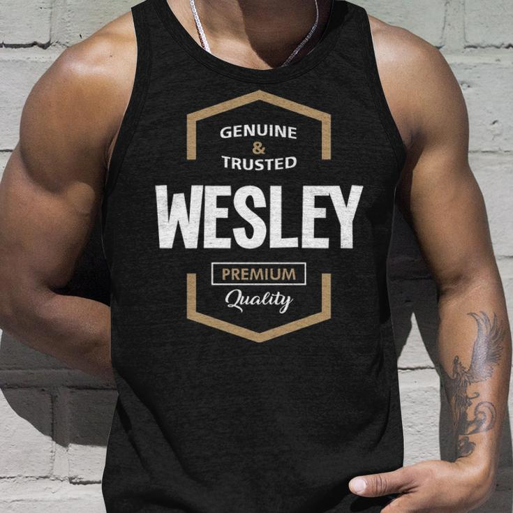 Wesley Name Gift Wesley Quality Unisex Tank Top Gifts for Him