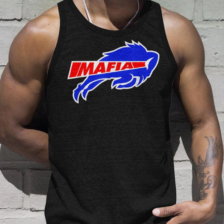 Western New York Pride Blue And Red Buffalo Tank Top Gifts for Him