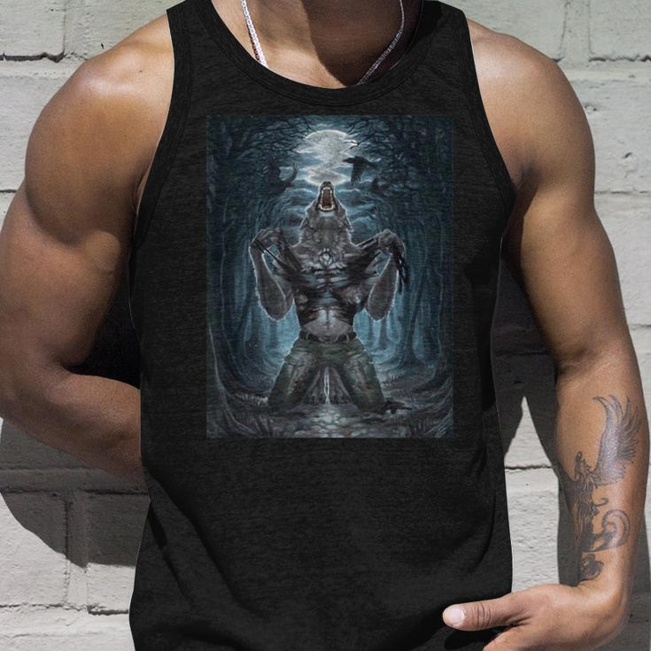 Wolf Ripping Meme Tank Top Gifts for Him
