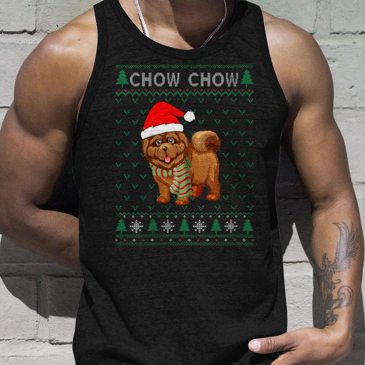 Xmas Chow Chow Dog Ugly Christmas Sweater Party Tank Top Gifts for Him