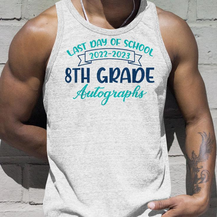 2023 Last Day Of School Autograph 8Th Grade Graduation Party Tank Top Gifts for Him