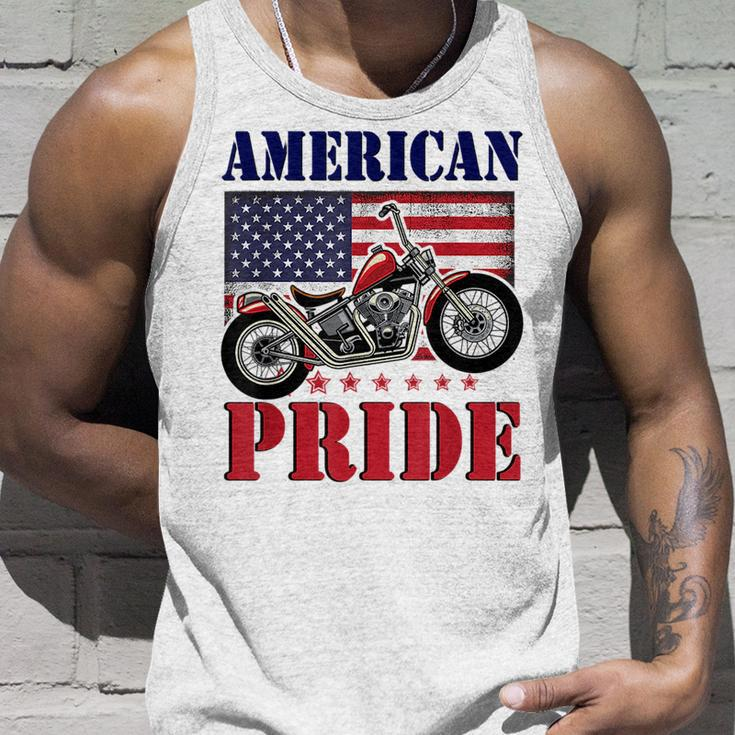 American Pride - Patriot Biker Unisex Tank Top Gifts for Him