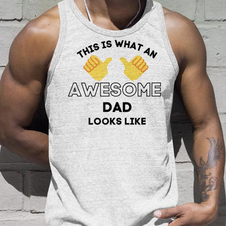 Awesome Dad Gift For Mens Funny Gifts For Dad Unisex Tank Top Gifts for Him