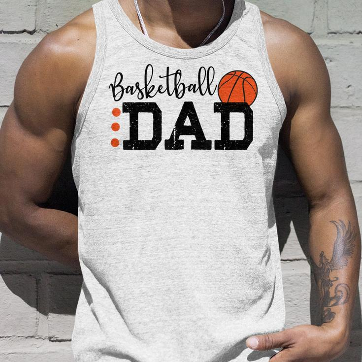 Basketball Dad Sport Lovers Happy Fathers Day Unisex Tank Top Gifts for Him