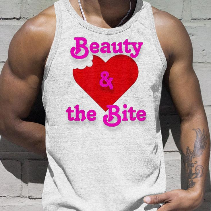 Beauty And The Bite Unisex Tank Top Gifts for Him