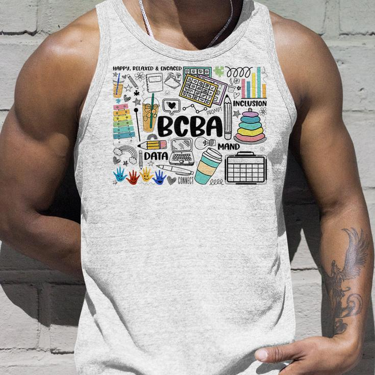 Board Certified Behavior Analyst Bcba Symbols Aba Therapist Tank Top Gifts for Him