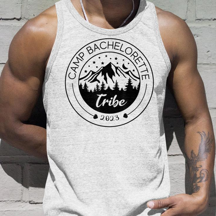 Camp Bachelorette Tribe Mountain Bachelorette Party Unisex Tank Top Gifts for Him