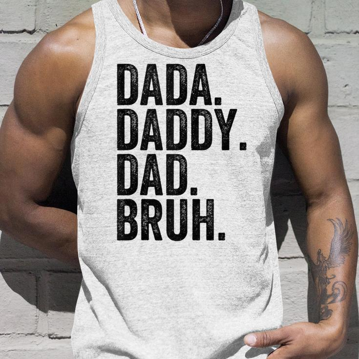 Dada Daddy Dad Bruh Gifts For Dads Funny Dad Unisex Tank Top Gifts for Him