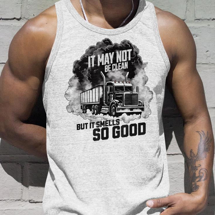Diesel Truck Exhaust For Truck Driver Diesel Enthusiast Unisex Tank Top Gifts for Him