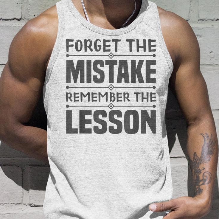 Entrepreneur - Forget The Mistake Remember The Lesson Unisex Tank Top Gifts for Him