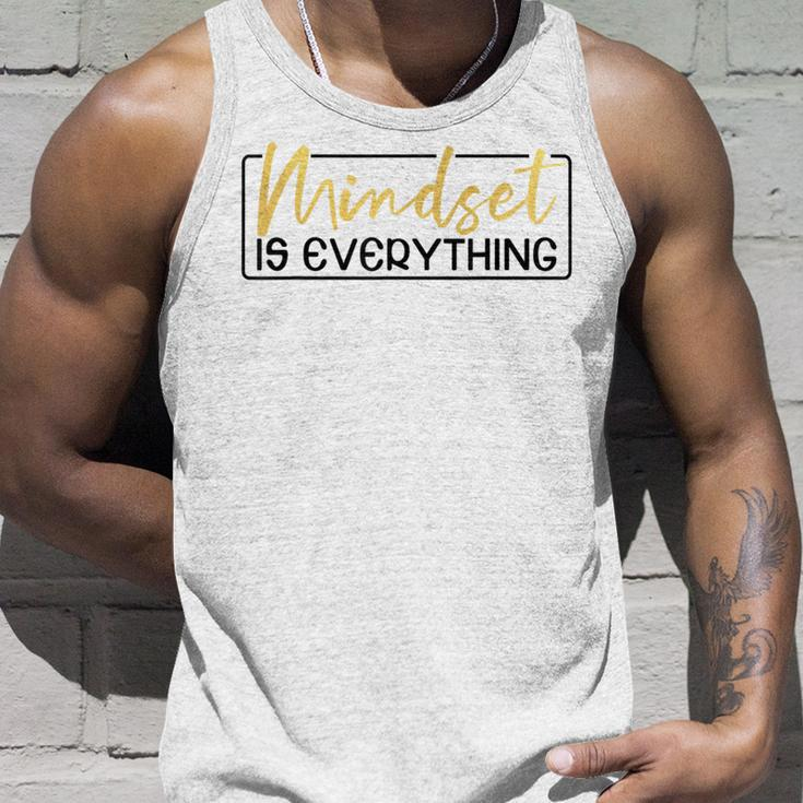Everything Is Mindset Inspirational Mind Motivational Quote Tank Top Gifts for Him