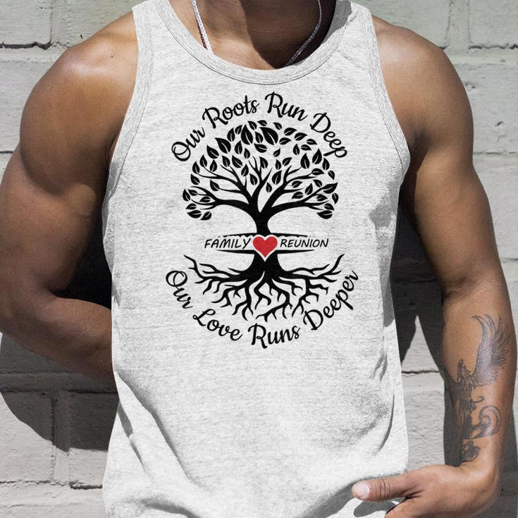 Family Reunion 2023 Our Roots Run Deep Our Love Runs Deeper Unisex Tank Top Gifts for Him
