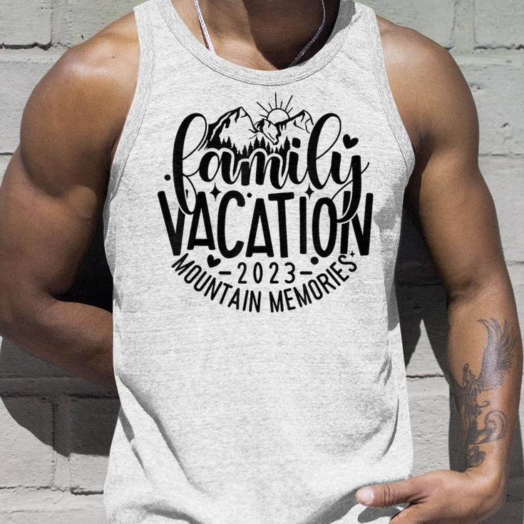 Family Trip 2023 Mountain Memories Reunion Vacation Matching Tank Top Gifts for Him