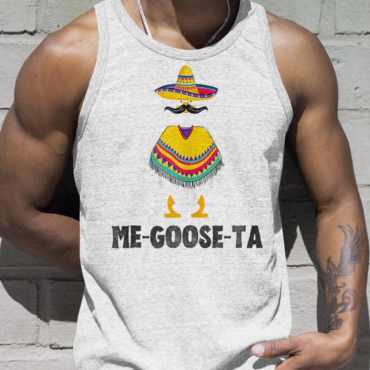 Funny Mexican Me-Goose-Ta Me-Gusta Pun Unisex Tank Top Gifts for Him